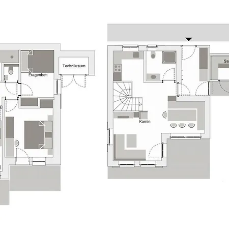 With Sauna And Service For 4 8 People シャレー *